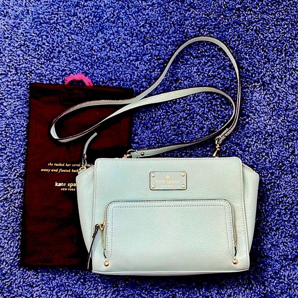 Kate Spade Light Blue Crossbody NWOT